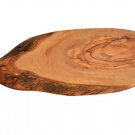 Rustic Olive Wood Cutting Board - Wooden Bread and Cheese Board Wedding