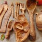 Wooden Kitchen Utensil Set - Perfect Wedding or Mom Gift