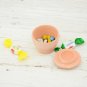 Tiny Clay Candy Jar with Lid - Pottery Jewelry Box Bridesmaid Gift Holiday Gift