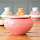 Light Pink Ceramic Ashtray - Moroccan Minimalist Terracotta Design