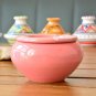 Light Pink Ceramic Ashtray - Moroccan Minimalist Terracotta Design