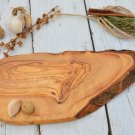 Monogrammed Olive Wood Cutting Board - Custom Rustic Charcuterie Board 104x47