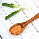 Rustic Wood Cooking Spoon - 125 Kitchen Utensil Gift for Mom Rustic Wood Cooking Spoon - 125 Kitchen Utensil Gift for Mom