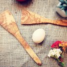 Olive Wood Kitchen Spatula Set - Unique Wedding Christmas Gift Olive Wood Kitchen Spatula Set - Unique Wedding Christmas Gift