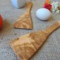 Olive Wood Kitchen Spatula Set - Unique Wedding  Christmas Gift