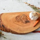 Olive Wood Rectangle Cutting Board - Custom Wedding Gift Meat  Cheese Board