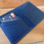 Minimalist Leather Wallet - Slim Black Credit Card Holder for Travel
