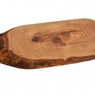 Olive Wood Rustic Cutting Board - Natural Edge 102 x 47 Ideal Wedding Gift