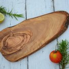 Olive Wood Cheese Board - Rustic Cutting Board for Weddings  Christmas Gifts