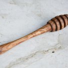 Rustic Wood Honey Dipper - 6-Inch Honey Spoon Stick Housewarming Gift