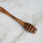 Rustic Wood Honey Dipper - 6-Inch Honey Spoon Stick Housewarming Gift