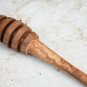 Rustic Wood Honey Dipper - 6-Inch Honey Spoon Stick Housewarming Gift