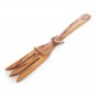 Olive Wood Salad Fork - 12 Inch Cooking Utensil Kitchen Gift