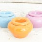 Purple Moroccan Ceramic Ashtray - Minimalist Violet Terracotta Pottery