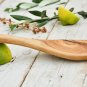 Olive Wood 9-Inch Serving Spoon - Perfect Gift for Mom or Christmas