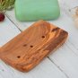 Soap Dish with Drain - Bathroom Kitchen Soap Holder Gift