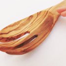 Olive Wood Salad Spoon Fork Set - 98-Inch Utensils for Serving Olive Wood Salad Spoon Fork Set - 98-Inch Utensils for Serving