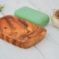 Rustic Bathroom Soap Holder - 3-Hole Soap Dish for Wedding Housewarming Gift