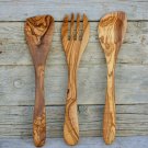 Hand-Carved Wooden Utensil Set - Sauce Spoon Spatula Slotted Spatula Hand-Carved Wooden Utensil Set - Sauce Spoon Spatula Slotted Spatula