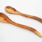 Wooden Salad Serving Spoons Set - Perfect Wedding Christmas Gift