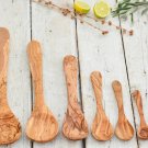 Wooden Spoon Set - Kitchen Utensils 6 Sizes 4-12 inch - Perfect Christmas Gift Wooden Spoon Set - Kitchen Utensils 6 Sizes 4-12 inch - Perfect Christmas Gift