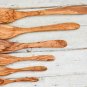 Wooden Spoon Set - Kitchen Utensils 6 Sizes 4-12 inch - Perfect Christmas Gift