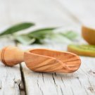 Handcarved Salt Scoop - Measuring Spoon for Coffee  Spices Gift for Mom