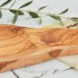 Rustic Wooden Serving Bowl - Handcrafted 3-Section Dish
