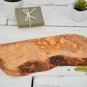 Rustic Olive Wood 3-Section Bowl Tray - Hand Carved Serving Platter