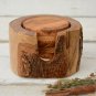 Rustic Natural Edge Coaster Set - Unique Wedding Housewarming Gift
