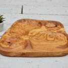 Rustic Wooden Serving Bowl - Natural Edge 114x10x085 - Wedding  Christmas Gift