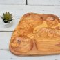 Rustic Wooden Serving Bowl - Natural Edge 114x10x085 - Wedding  Christmas Gift