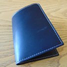 Black Leather Minimalist Wallet - Slim Credit Card Holder for Men Women Black Leather Minimalist Wallet - Slim Credit Card Holder for Men Women