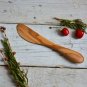 Olive Wood Spreader Knife - Hand-Carved Wooden Butter Cheese Knife Gift Under 10