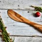 Olive Wood Spreader Knife - Hand-Carved Wooden Butter Cheese Knife Gift Under 10