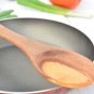 Wooden Cooking Spoon - 125 Inch Mixing Serving Utensil Great Gift for Mom