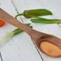 Wooden Cooking Spoon - 125 Inch Mixing Serving Utensil Great Gift for Mom