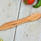 Olive Wood Spreader Knife - 7-Inch Hand-Carved Butter Cheese Spreader Olive Wood Spreader Knife - 7-Inch Hand-Carved Butter Cheese Spreader
