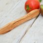 Olive Wood Spreader Knife - 7-Inch Hand-Carved Butter Cheese Spreader