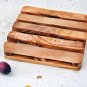 Olive Wood Trivet - Rustic Square Coaster for Kitchen Decor Gifts