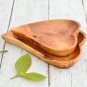 Olive Wood Heart Bowl - Small Exotic Serving Bowl for Gifts