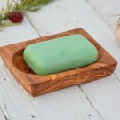 Rustic Wooden Soap Dish - Stylish Soap Tray with Drain for Bathroom  Kitchen