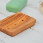 Wood Soap Holder - Bathroom Kitchen Tray with 3 Holes Wedding Christmas Gift