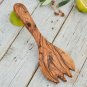 10-Inch Wooden Serving Spoon - Kitchen Cooking Tool Gift for Mom