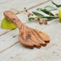 10-Inch Wooden Serving Spoon - Kitchen Cooking Tool Gift for Mom