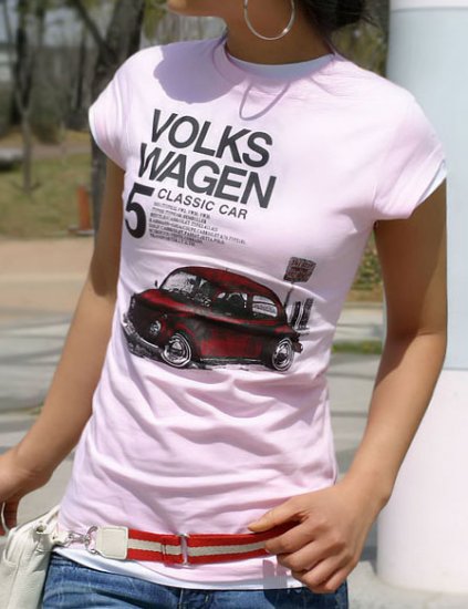 Volkswagen Printed Women's Short Sleeve T-shirt