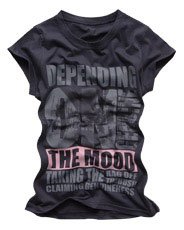 "Depending on" New York Style Women's T-shirt