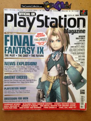 Official UK Playstation Magazine Final Fantasy IX issue 59 - Magazine