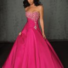 waist and floor length a line skirt 2012  Long Prom Dresses
