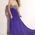 Blue Sweetheart Sheath/Column Prom Dresses